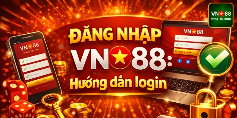 VN88 5 Đăng nhập Vn88: Hướng dẫn login
